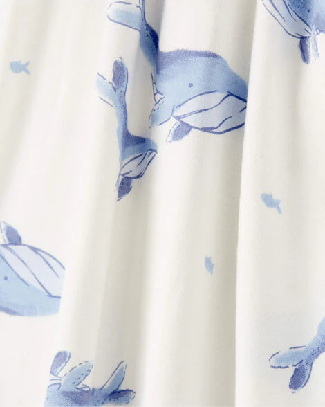 CARTERS BEBE NIÑO PIJAMA NAVY WHALE Y11479