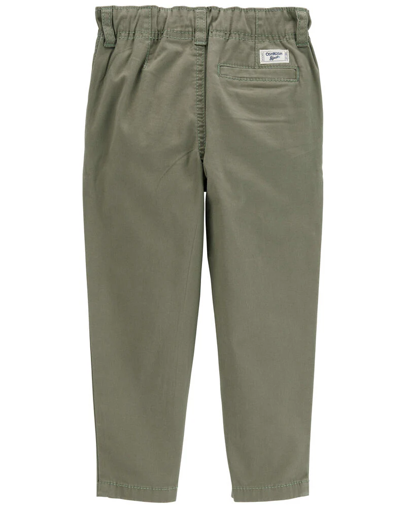 OSHKOSH NIÑO PANTALON WOVEN OLIVE Y12955