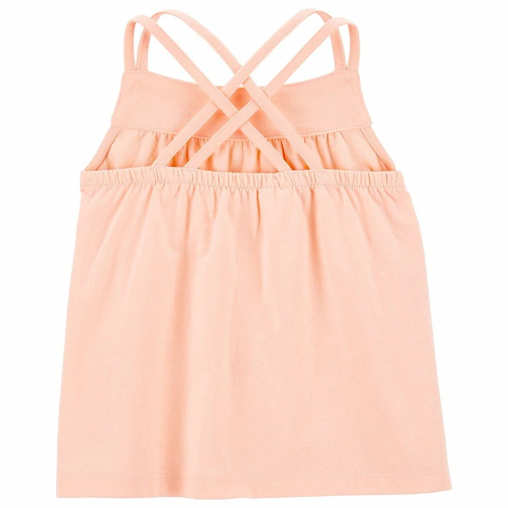 CARTERS NIÑA BLUSA PEACH Y11509