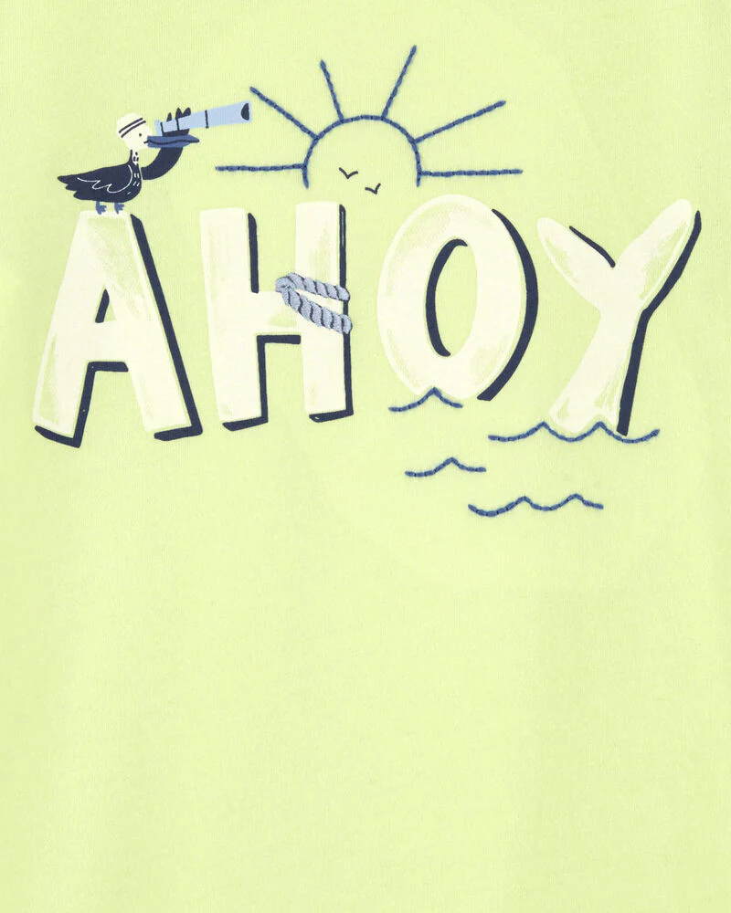 CARTERS NIÑO TSHIRT GREEN Y11865