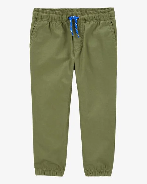 CARTERS NIÑO PANTALON OLIVE LINED Y11801