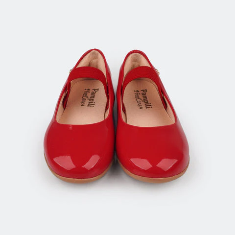 PAMPILI BEBE NIÑA ZAPATO VERM-PEP-VER