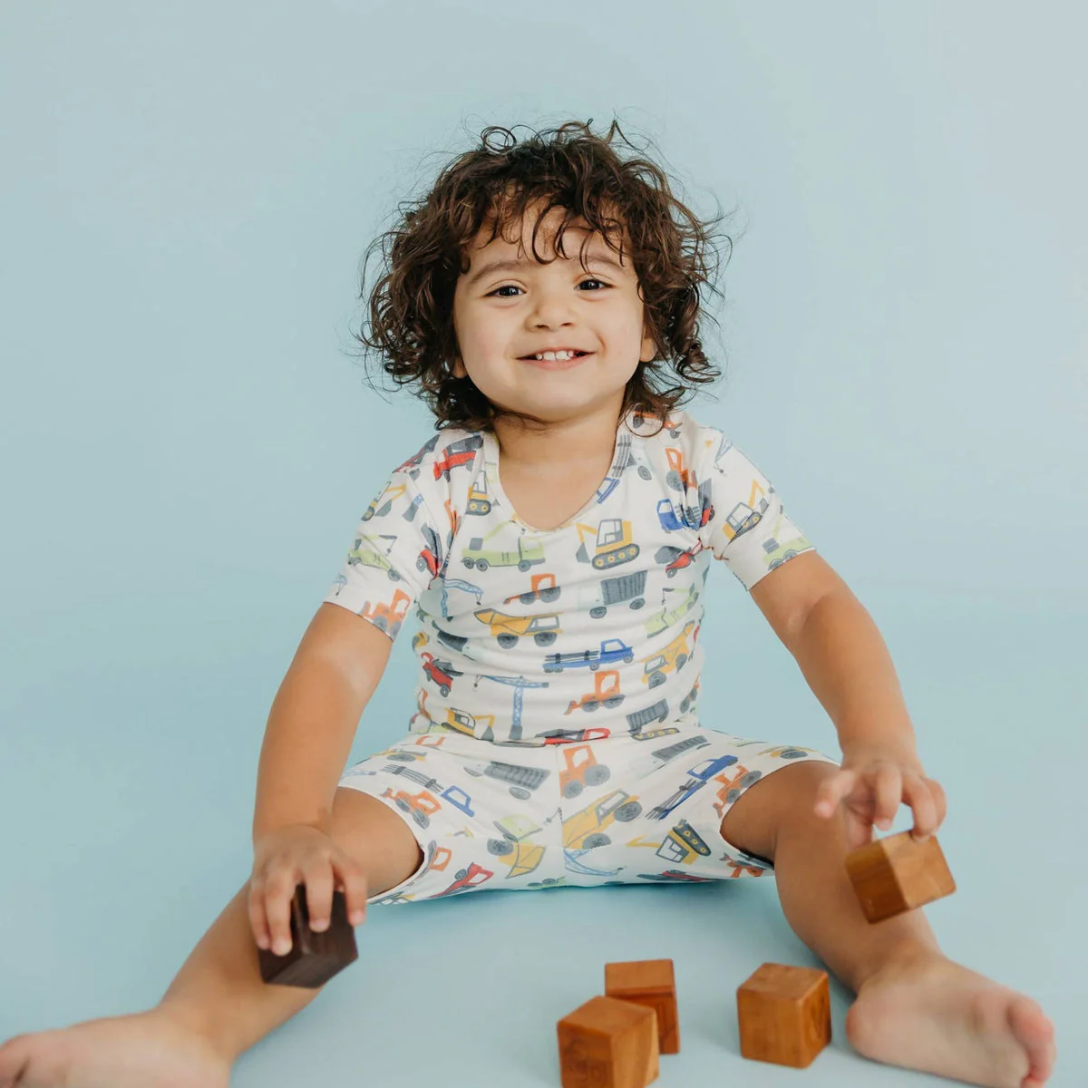 COPPER PEARL NIÑO PIJAMA DIESEL SHORT SLEEVE 2PK