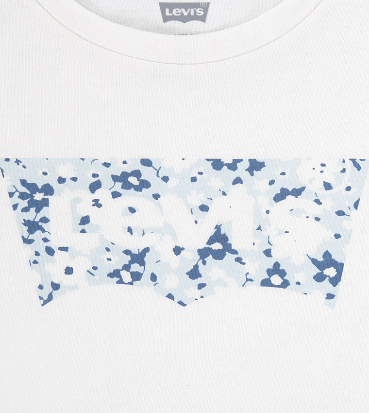 LEVIS NIÑA TSHIRT DAISY WHITE ALYSSUM