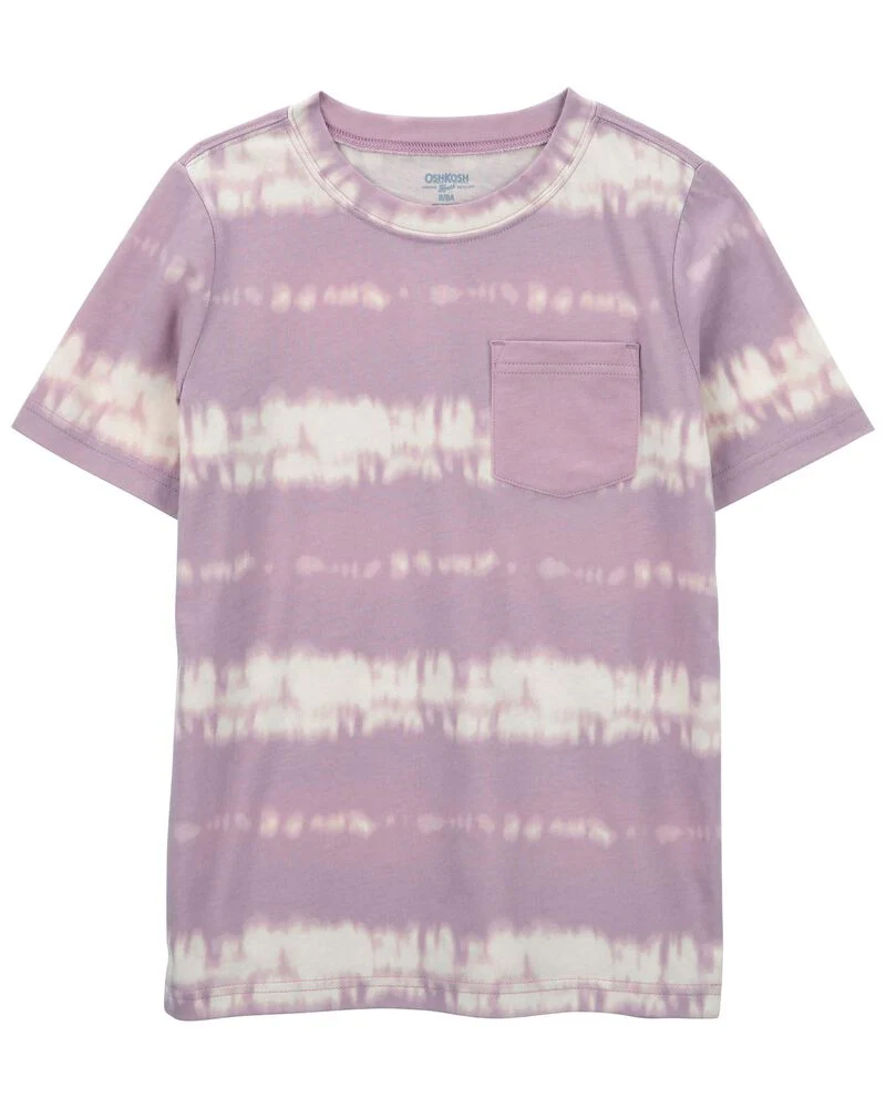 OSHKOSH NIÑO TSHIRT POCKET PRT PURPLE