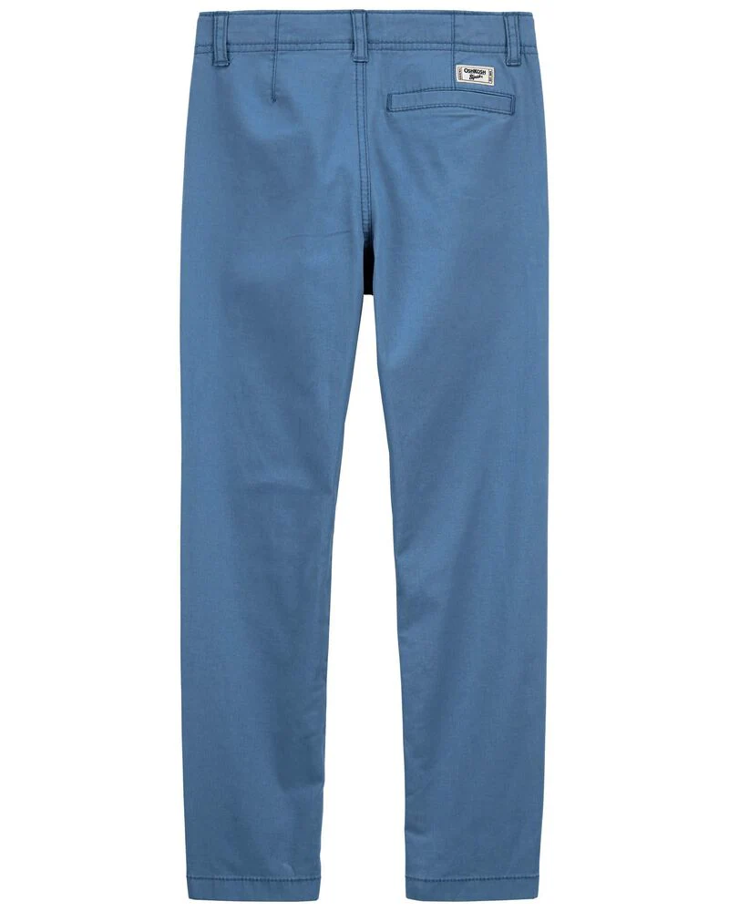 OSHKOSH NIÑO PANTALON FLAT FRONT BLUE Y12940
