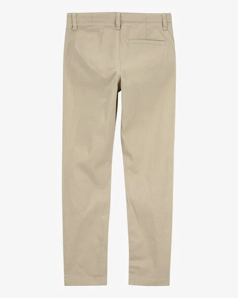 OSHKOSH NIÑO PANTALON FLAT FRONT KHAKI Y12943