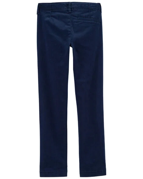 OSHKOSH NIÑO PANTALON FLAT FRONT NAVY Y12945