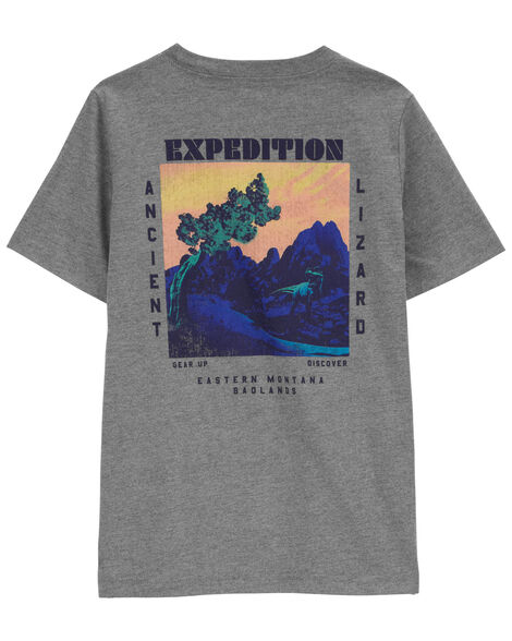 CARTERS NIÑO TSHIRT GREY DINO TEE Y11868