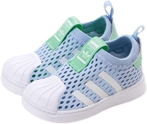 ADIDAS NIÑO ZAPATILLA SUPERSTAR 360 2.0 I BLUE/WHITE/MINT