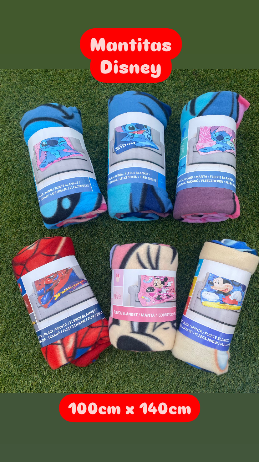Mantita Disney de 100 cm x 140 cm