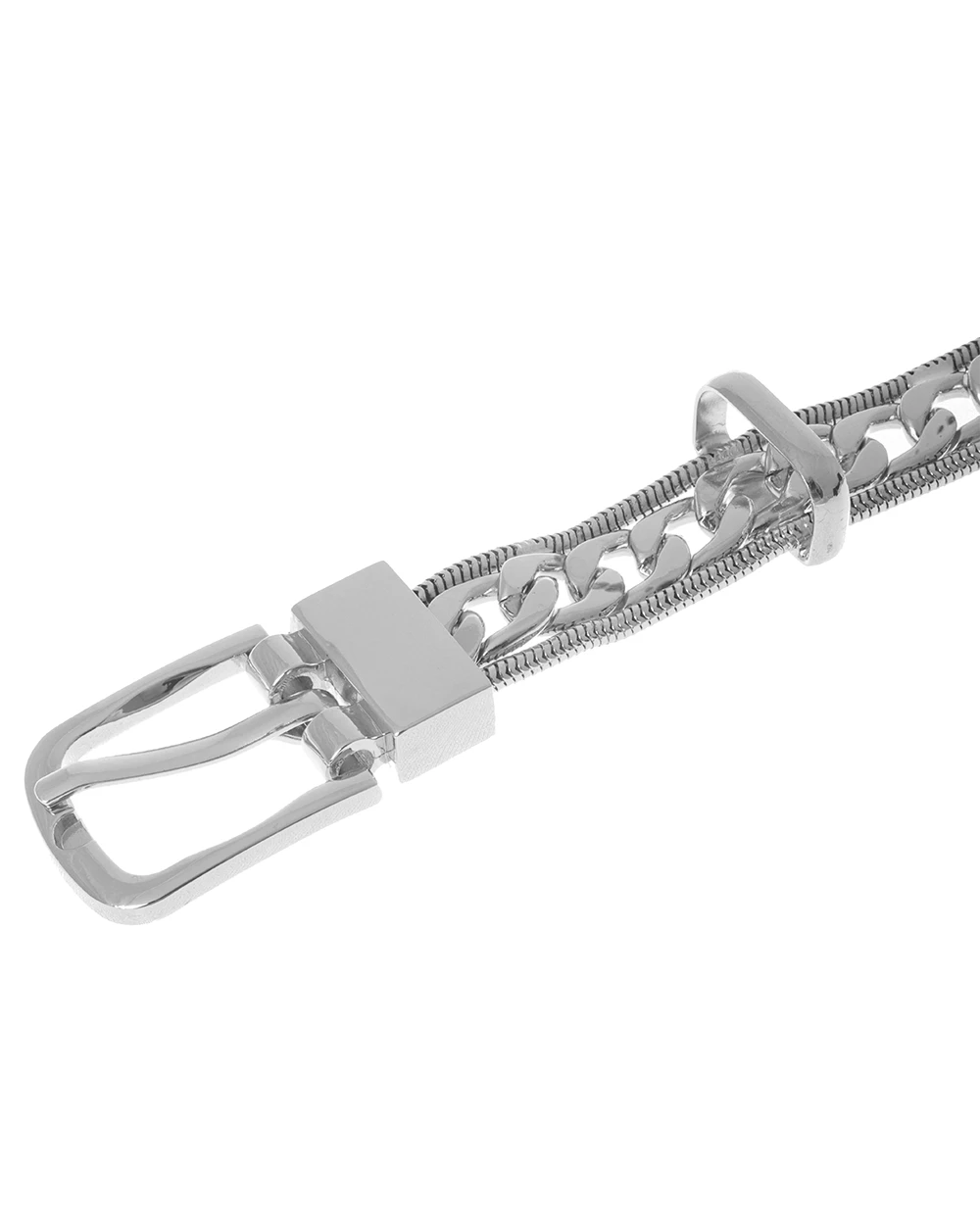 Cinturón kiri plateado