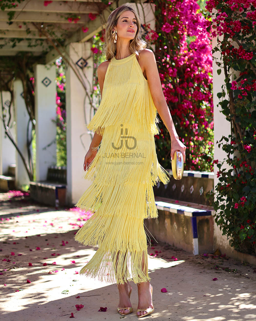 Vestido Olga amarillo banana