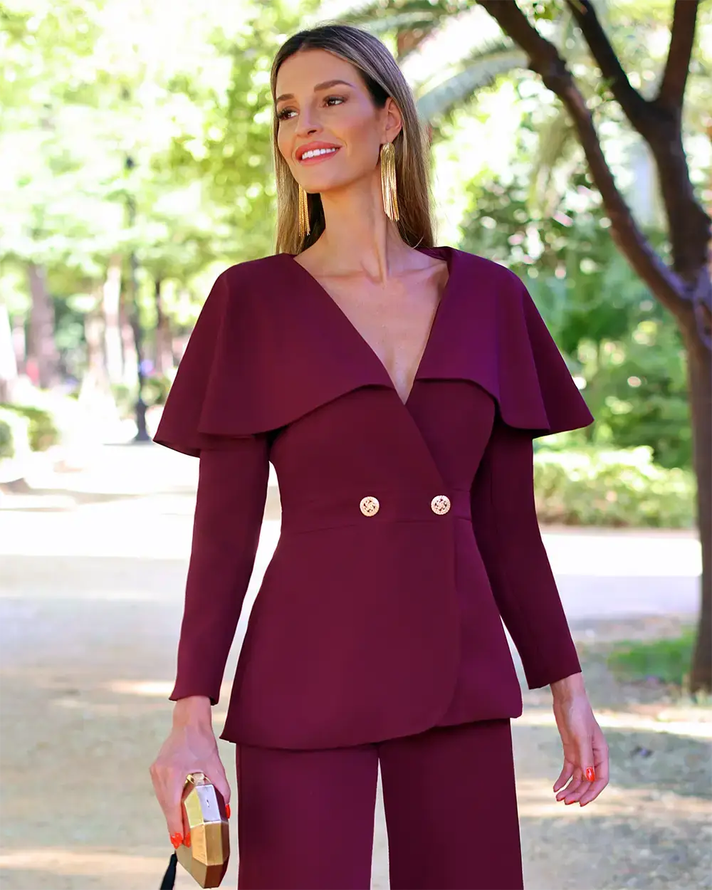 Conjunto Barbara Burdeos / ULTIMAS TALLAS SIN REPOSCION