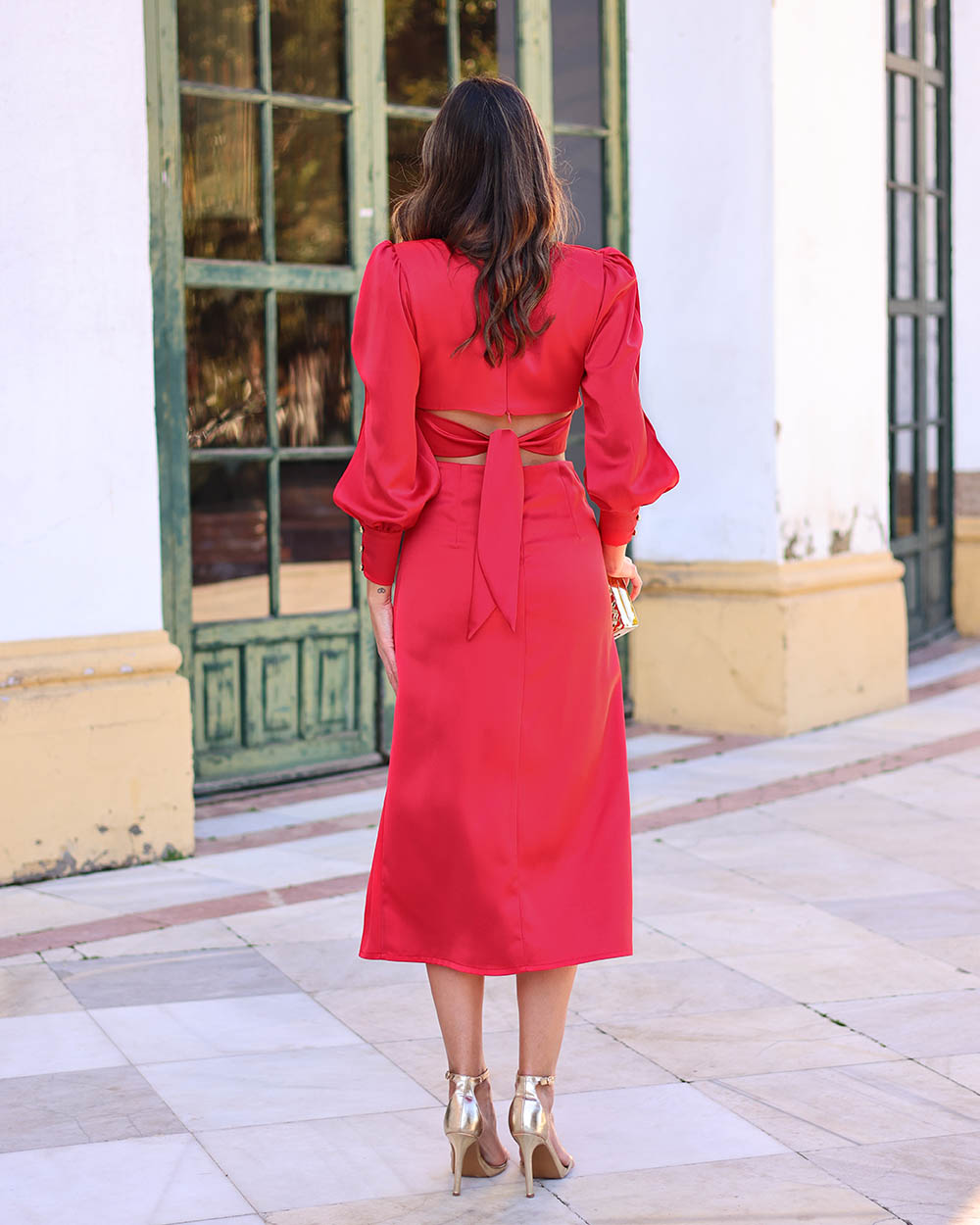 Conjunto Vivian rojo.ULTIMAS TALLAS SIN REPOSICION - Imagen 3