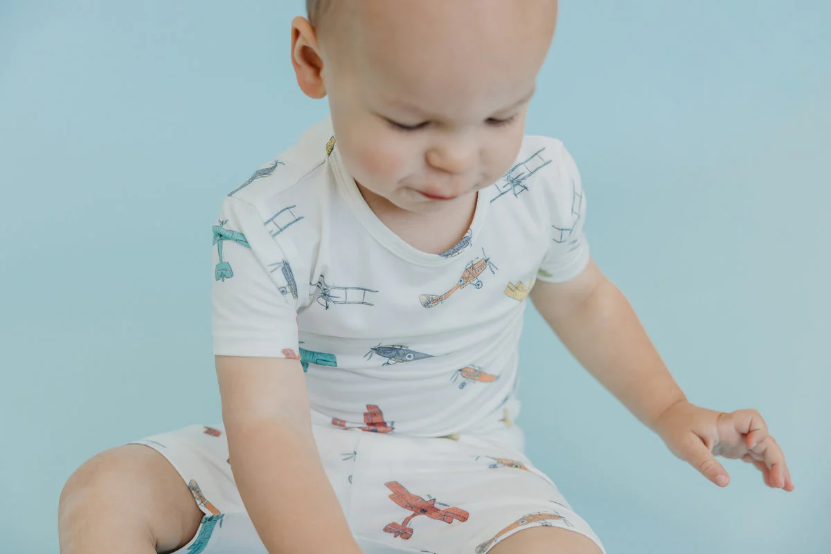 COPPER PEARL NIÑO PIJAMA ACE SHORT SLEEVE 2PK - Imagen 3