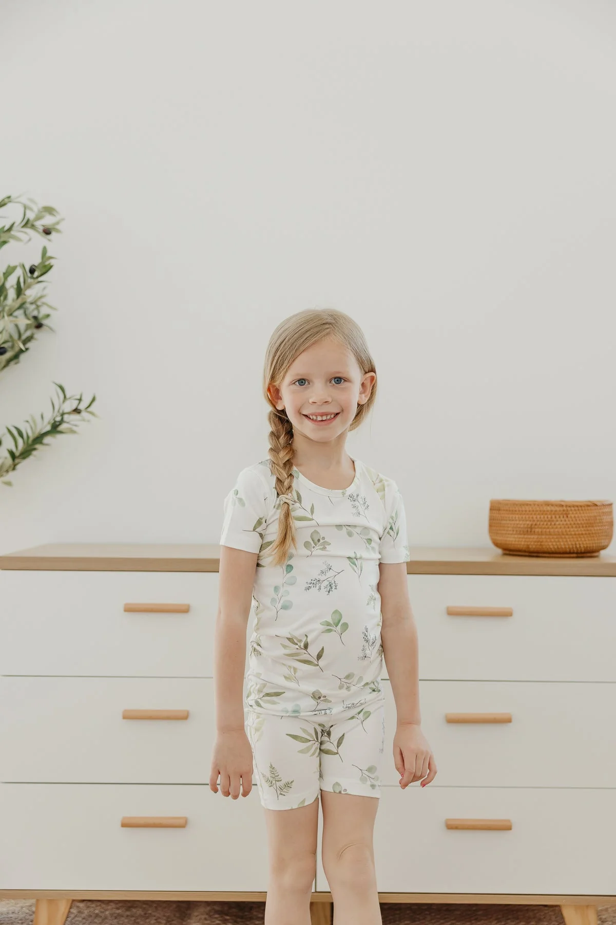 COPPER PEARL NIÑA PIJAMA HAVEN SHORT SLEEVE 2PK