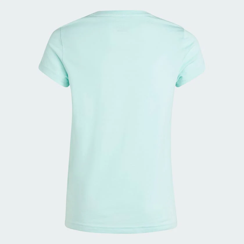 ADIDAS NIÑA TSHIRT AQUA/WHITE