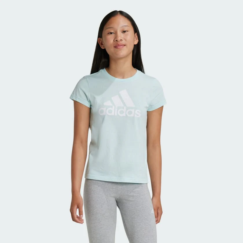 ADIDAS NIÑA TSHIRT HALMIN/WHITE