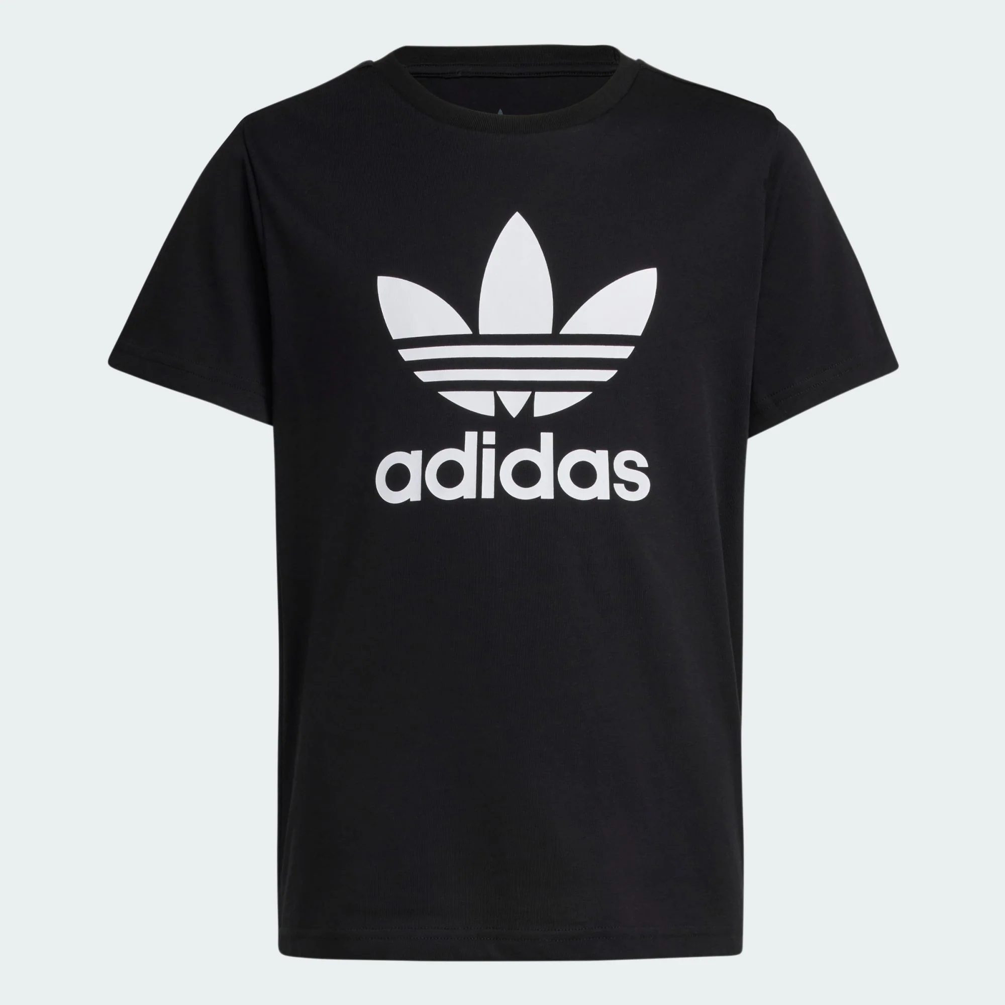 ADIDAS NIÑA TSHIRT TREFOIL BLACK