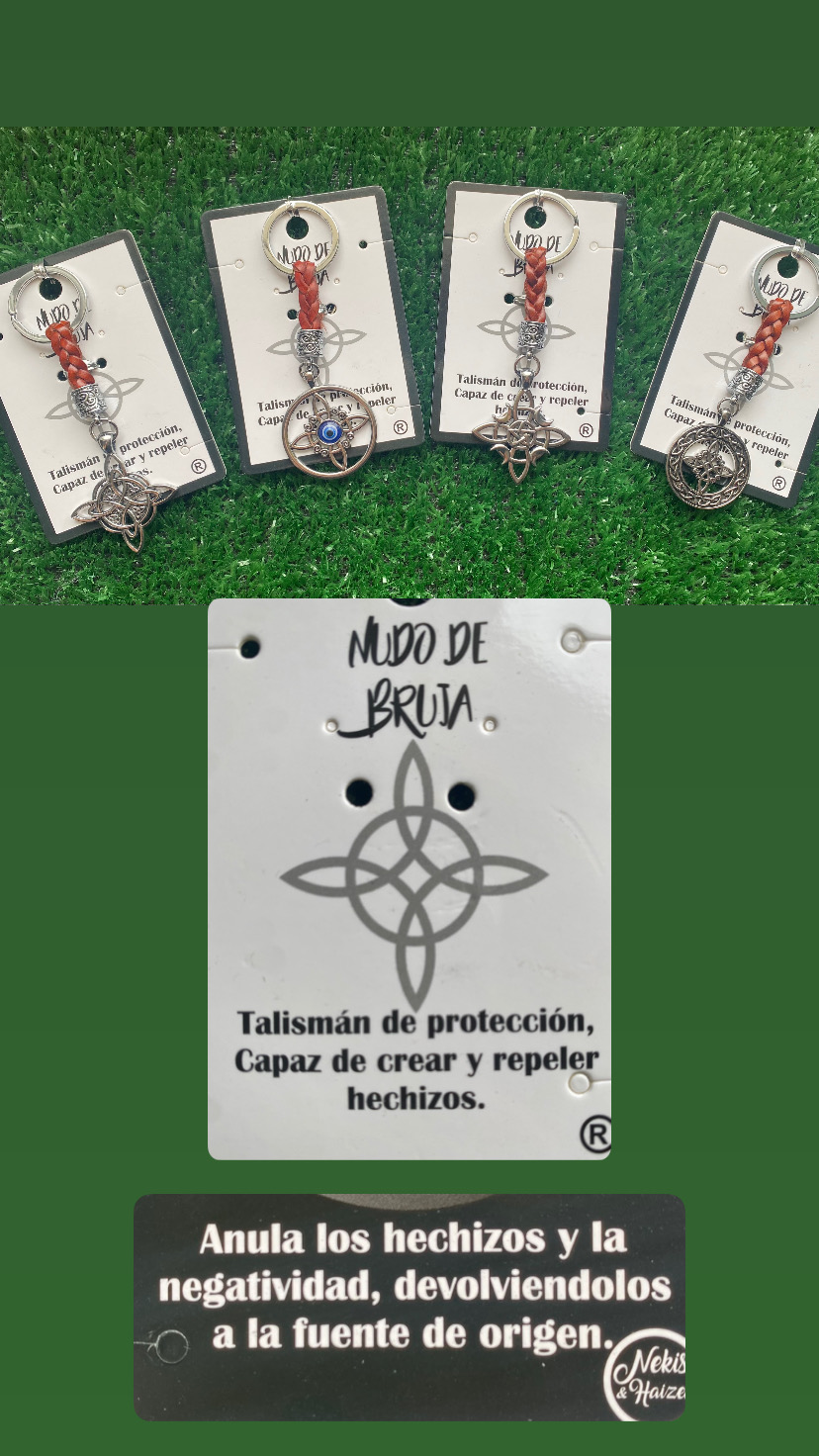 Llavero Nudo de Bruja