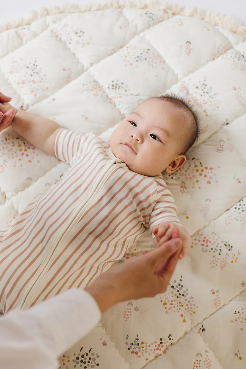 PEHR BEBE NIÑA PIJAMA STRIPES AWAY PEONY Y12998