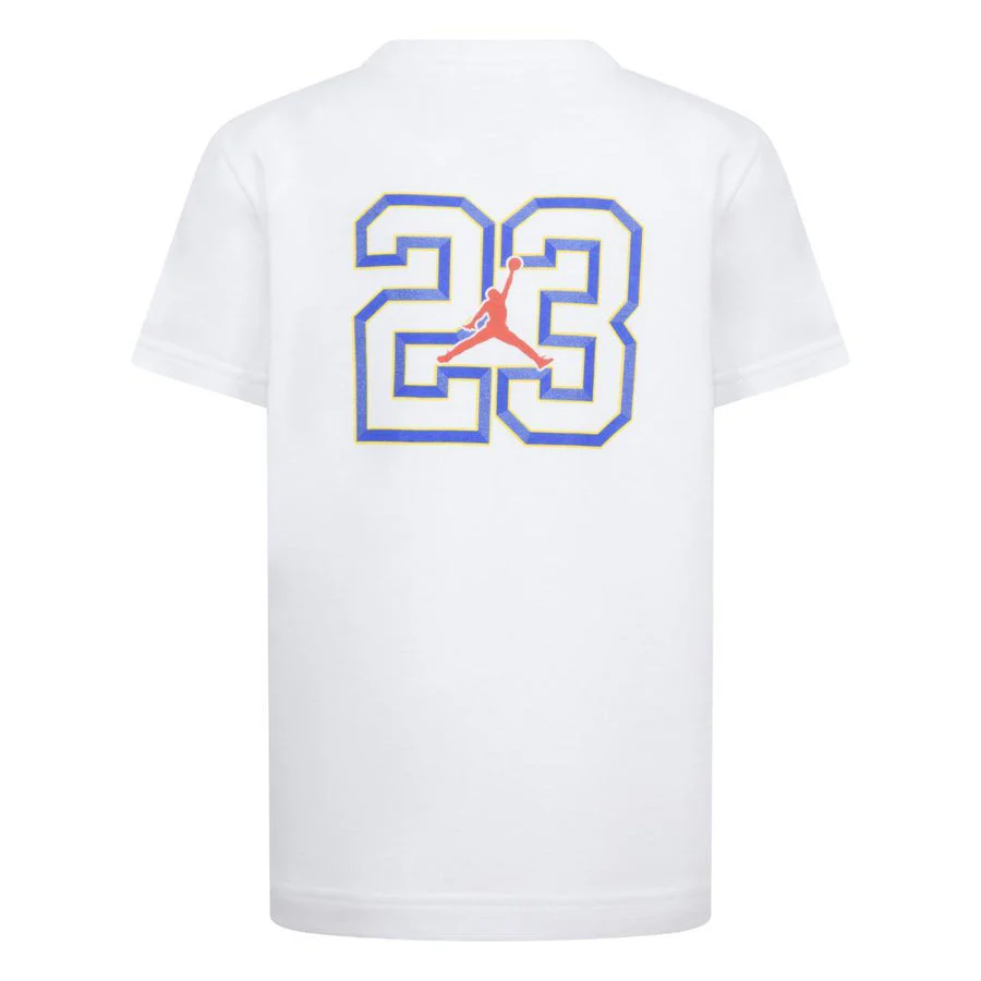 NIKE NIÑO TSHIRT JDB JORDAN LEVEL UP SS WHITE