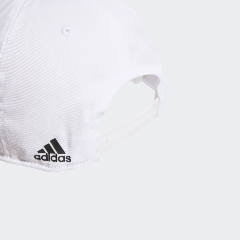 ADIDAS NIÑO GORRA WHITE/BLACK/BLACK