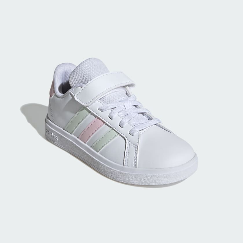ADIDAS NIÑA ZAPATILLA GRAND COURT 2.0 WHITE/PINK
