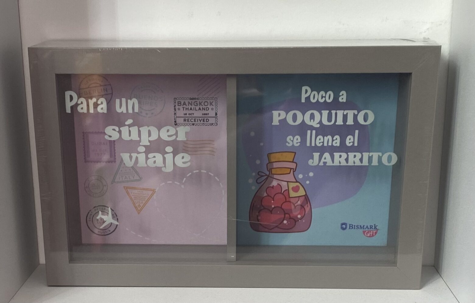 Hucha 2 compartimentos