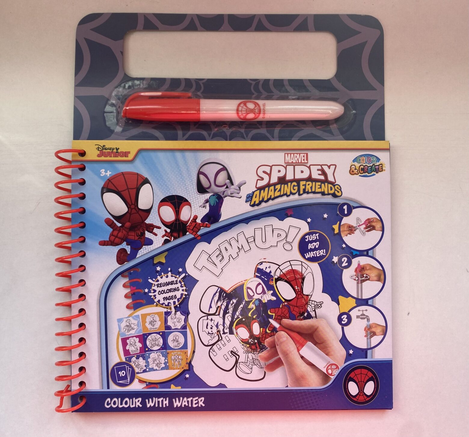 Libro mágico Spiderman