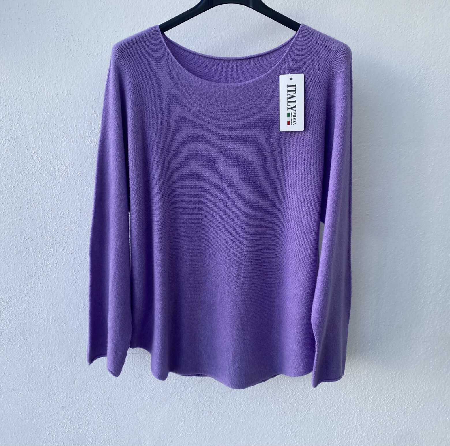 Jersey punto cuello redondo