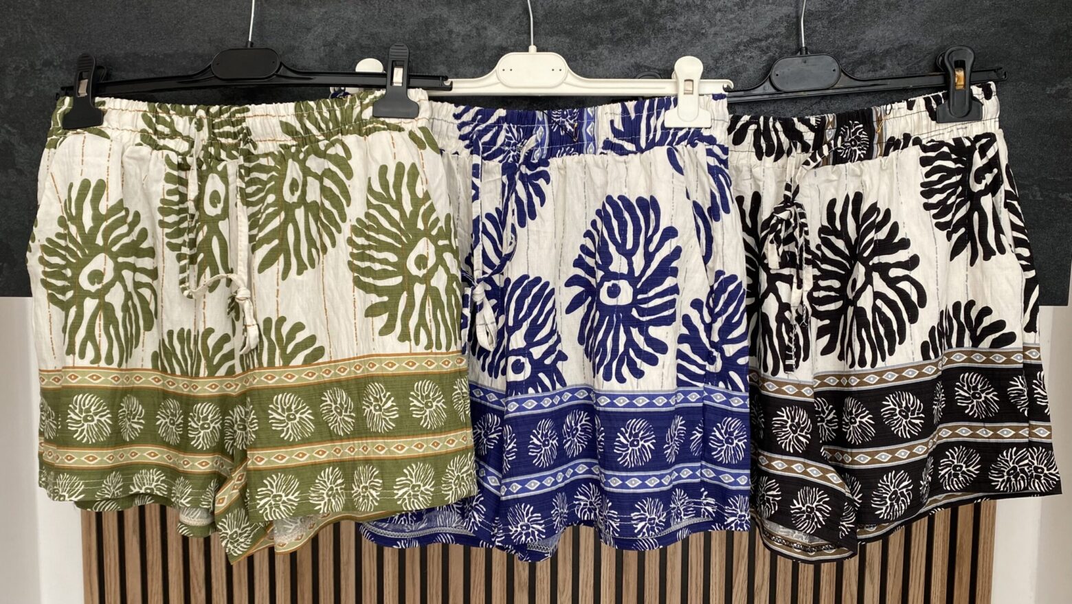 Pantalón corto estampado