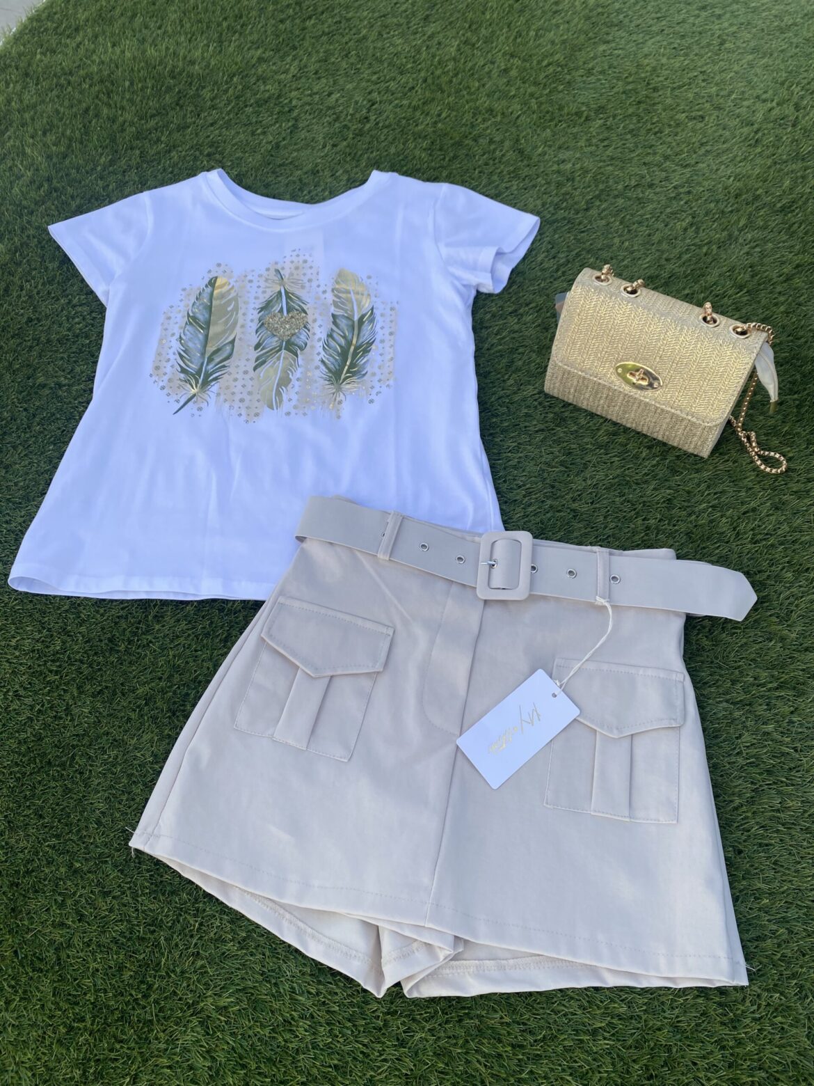 Falda pantalón cargo