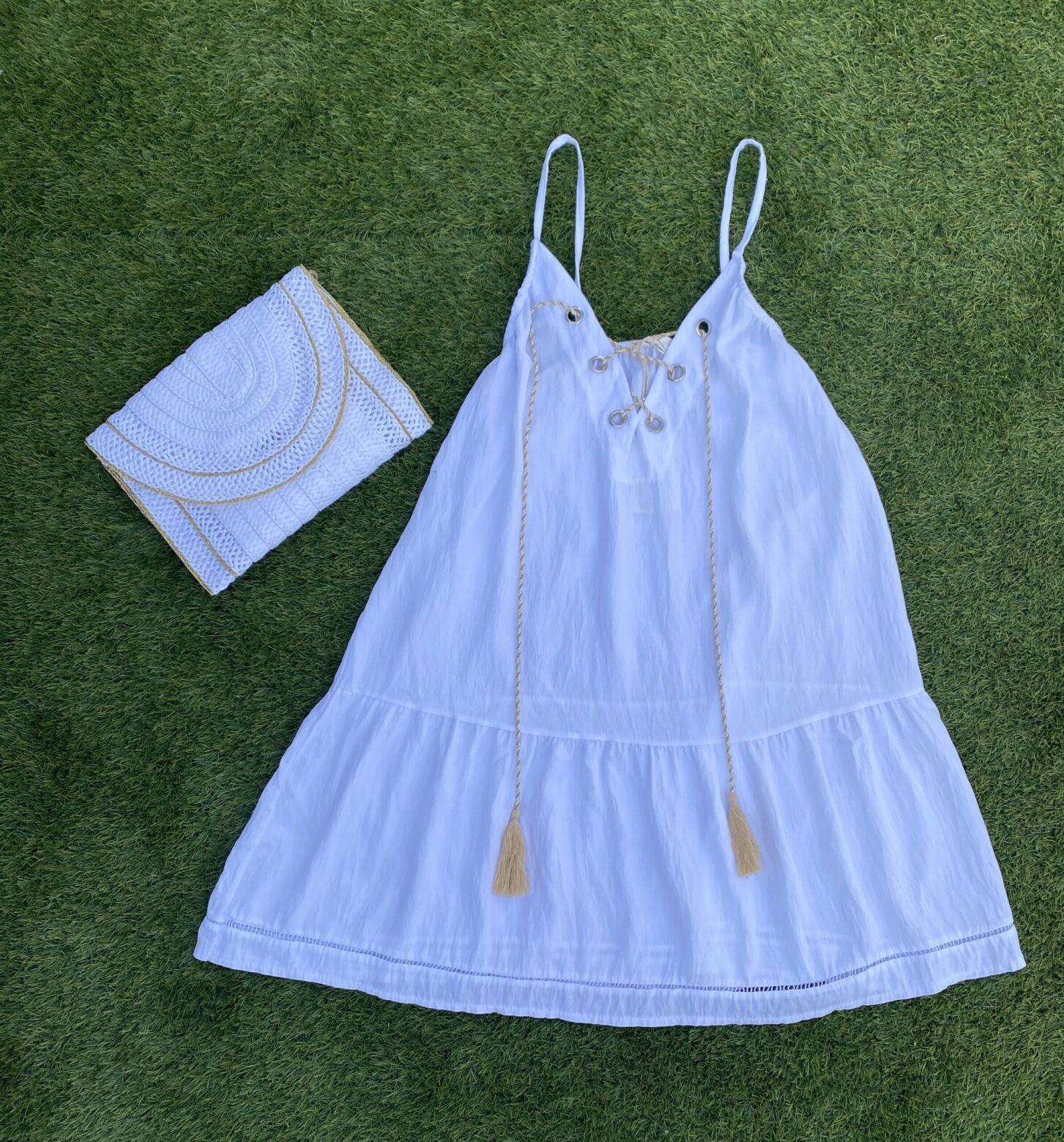 Vestido tirantes blanco