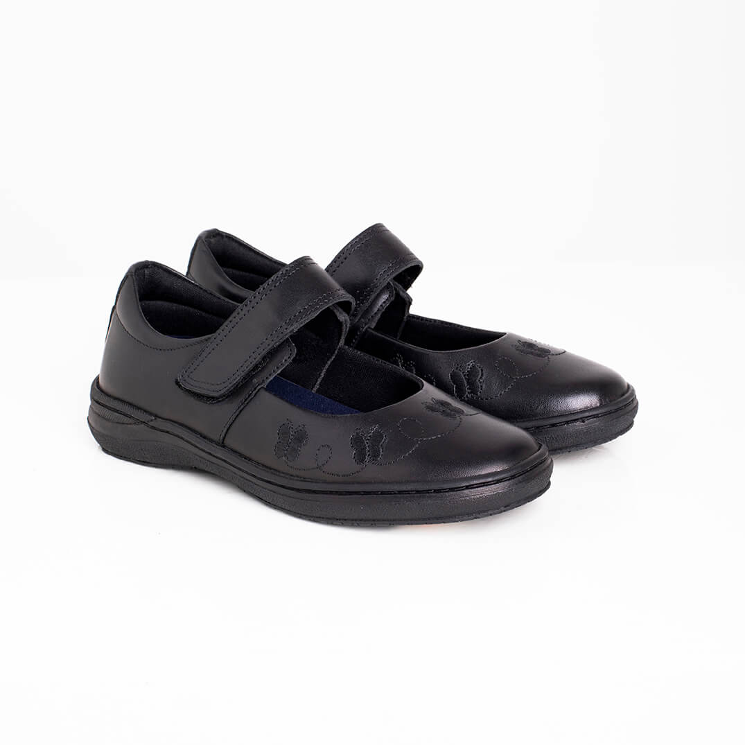 MR. JONES NIÑA ZAPATO ESCOLAR LULU BLACK