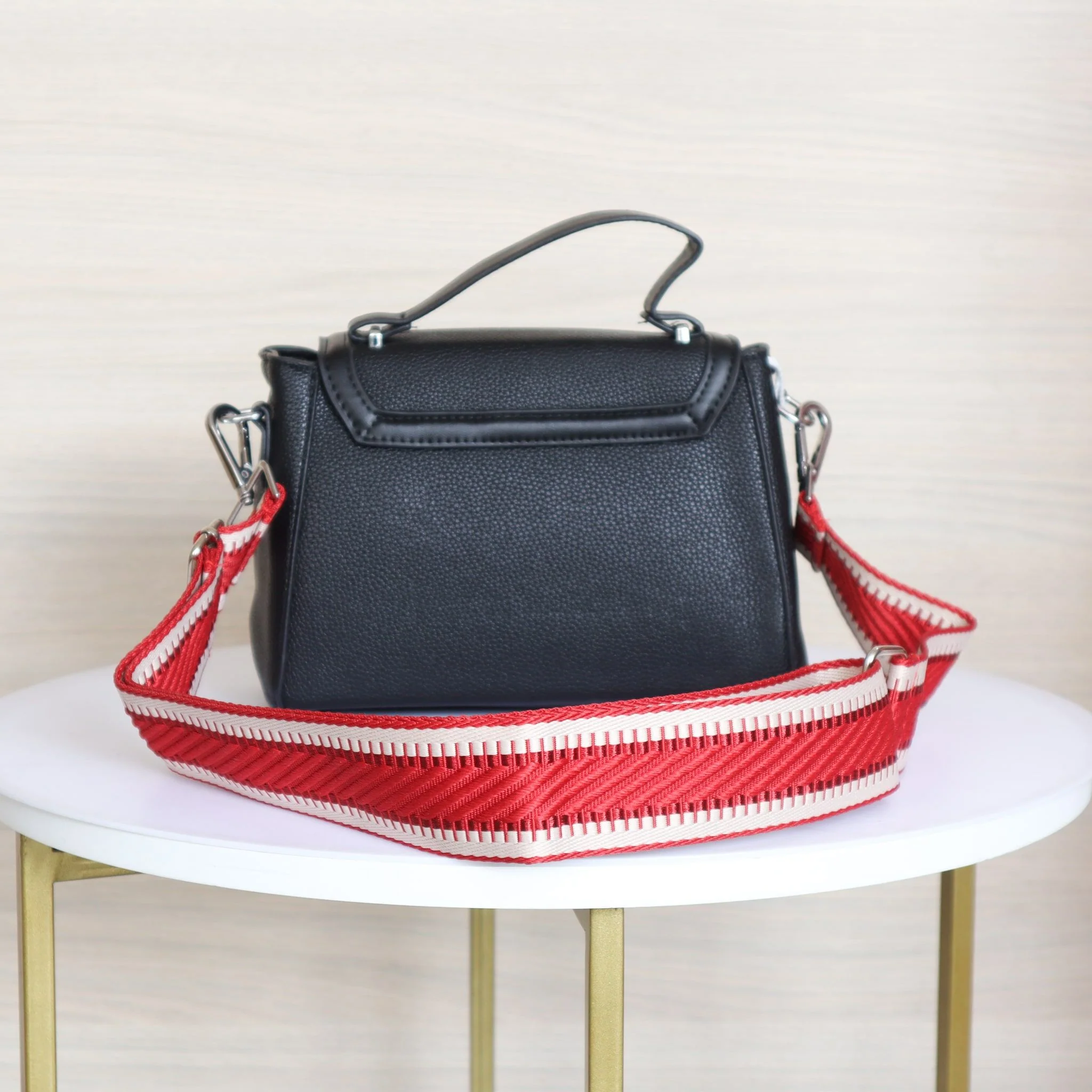 Reata para bolsos de mujer REA2 COLOR ROJO BRILLANTE