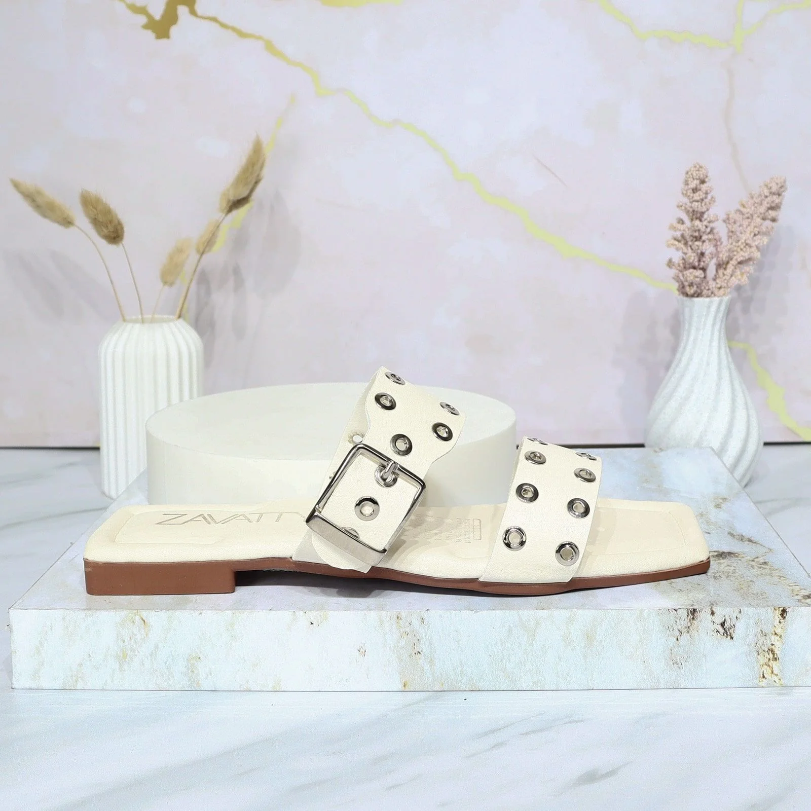 Sandalia plana para mujer 1012-Z43