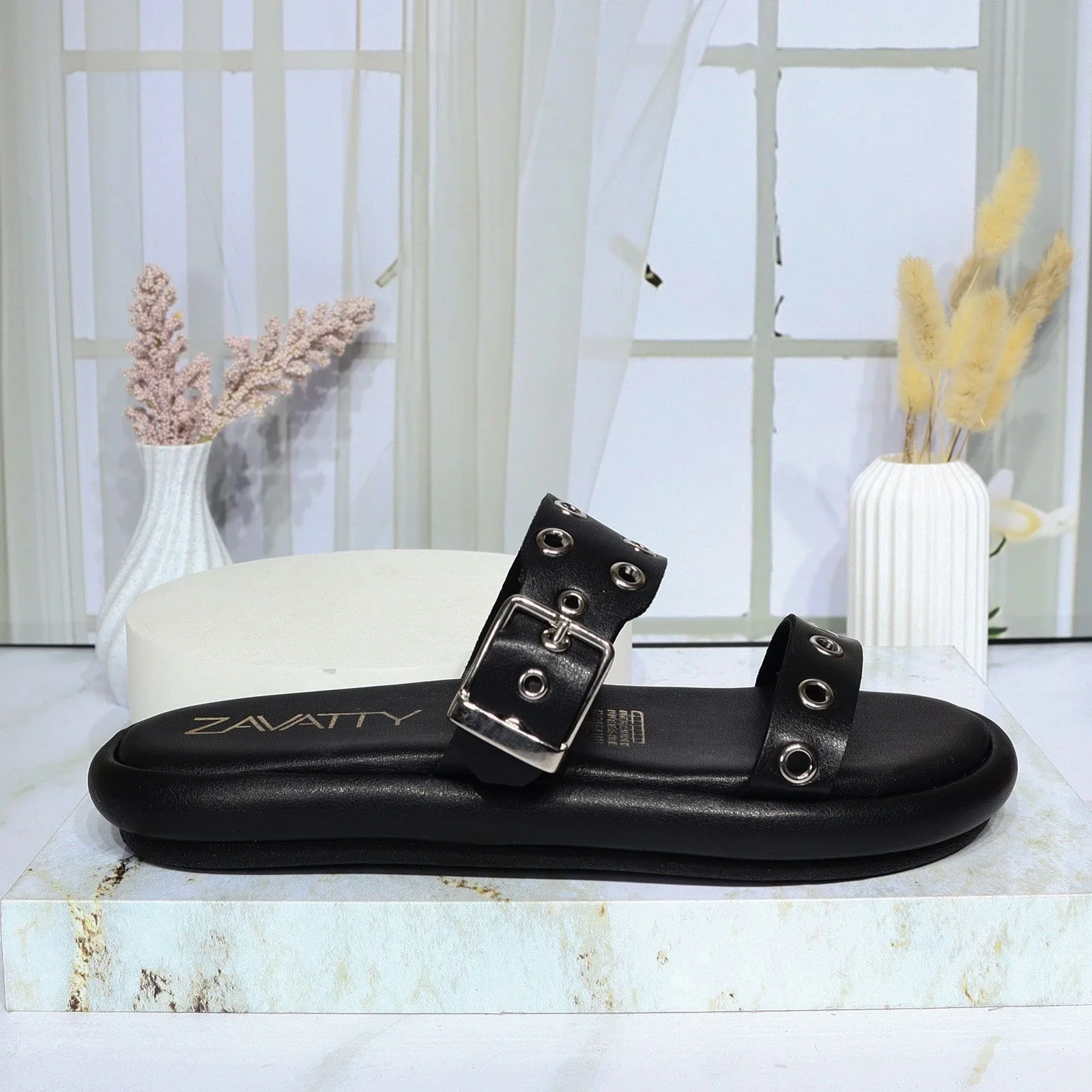 Sandalia plana para mujer 1029-Z43