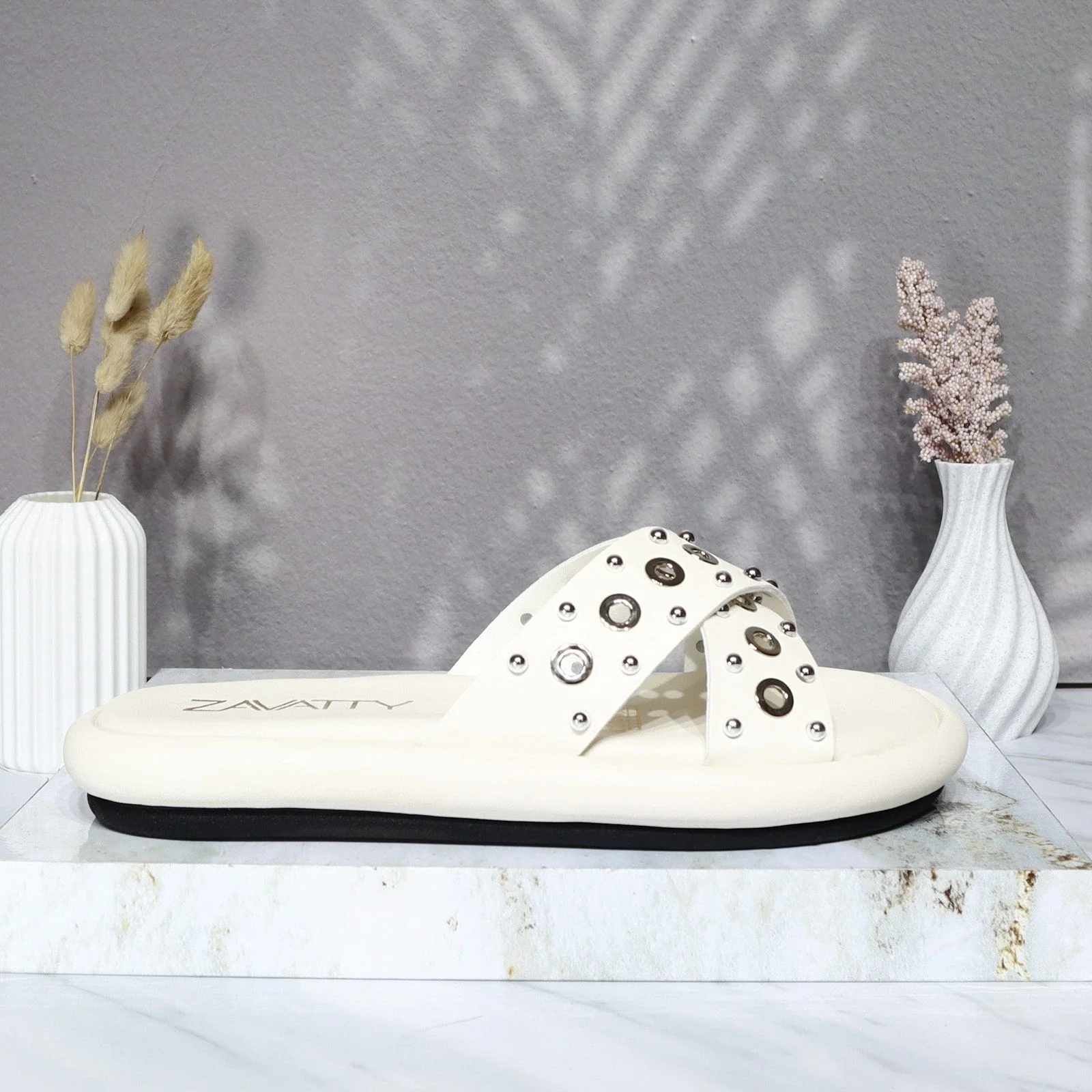 Sandalia plana para mujer 1030-Z43