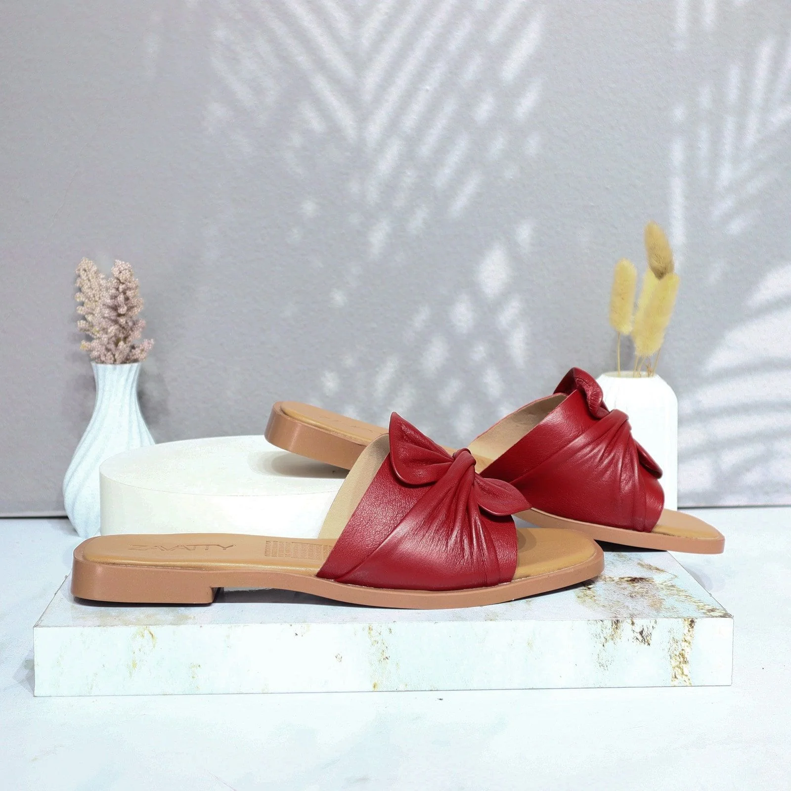 Sandalia plana para mujer 25C525-Z19