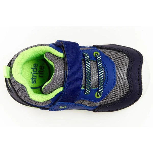 STRIDE RITE ZAPATO PARA NIÑO-NAVY LIME Y13720