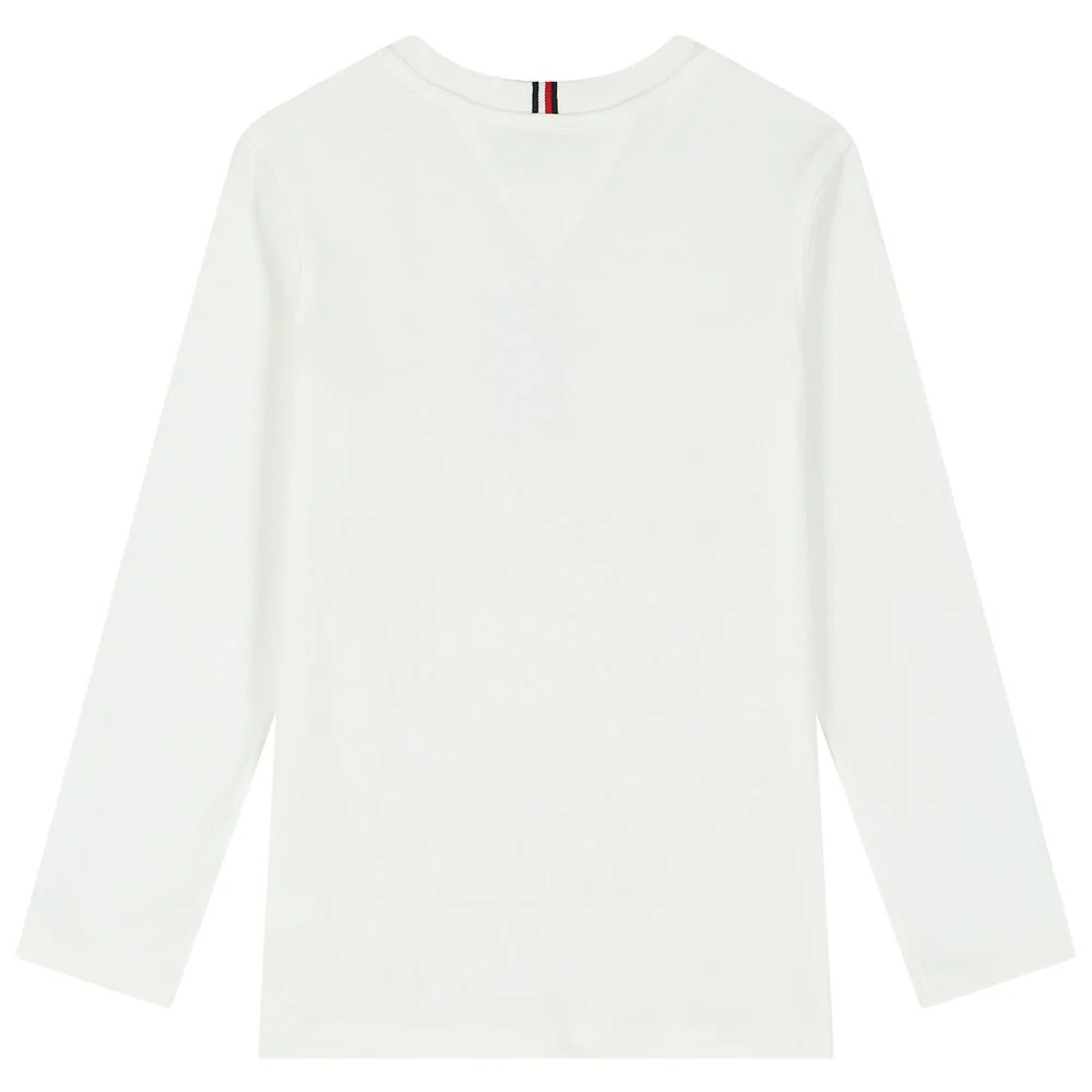 TOMMY HILFIGER NIÑO TSHIRT WHITE Y13746