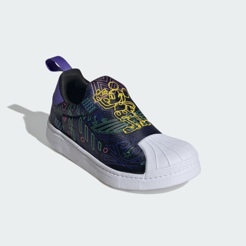 ADIDAS NIÑO ZAPATILLA SUPERSTAR 360 C BLK/YEL/PRL