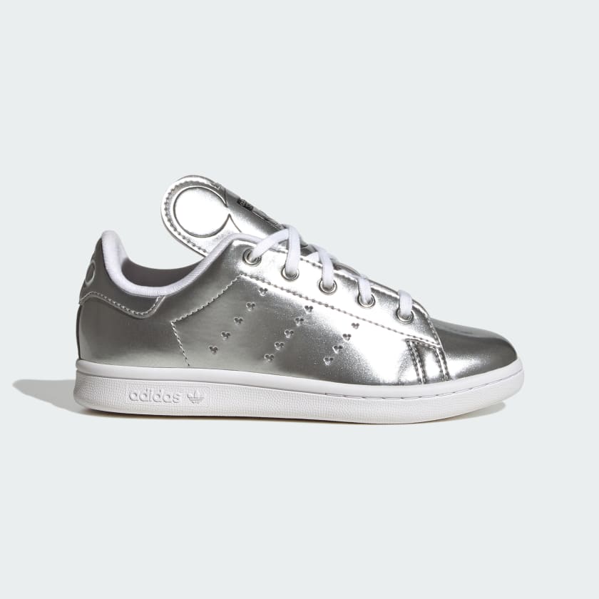 ADIDAS NIÑO ZAPATILLA STAN SMITH C SILVER MET./C BLK/WHT