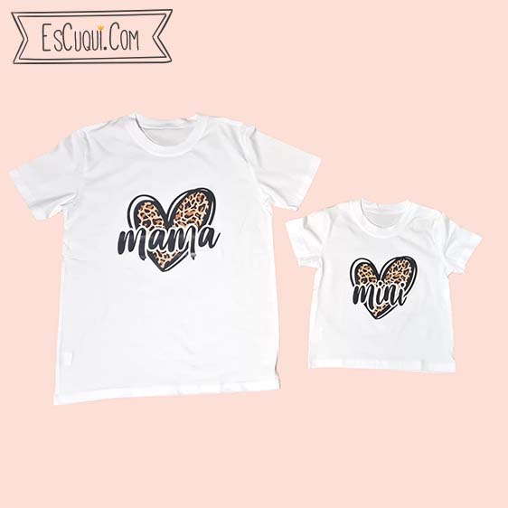 Camiseta – Mami Hija Corazón