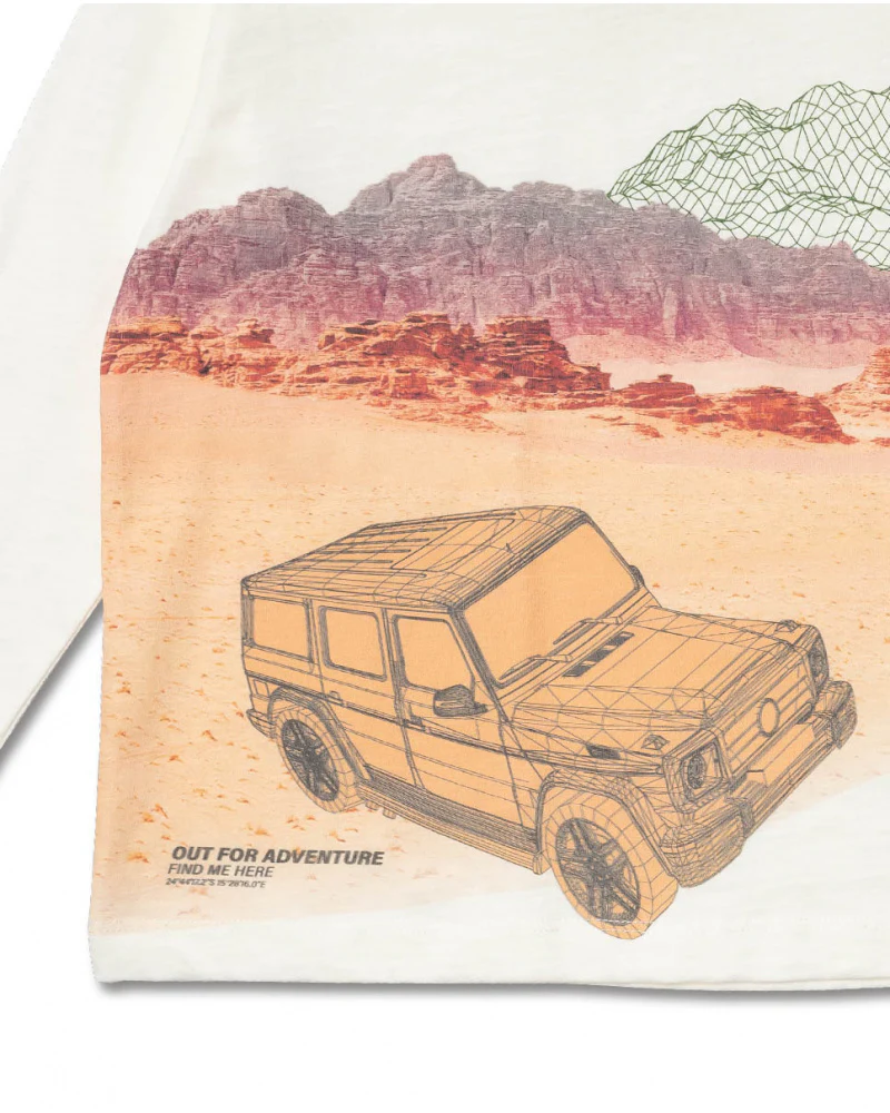 NATHKIDS NIÑO TSHIRT DESERT TRAIL BLANCO Y12674