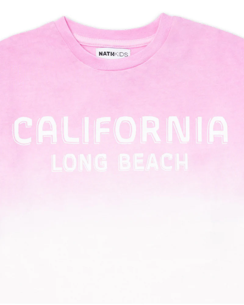 NATHKIDS NIÑA TSHIRT PARADISO BEACH ROSA Y12649