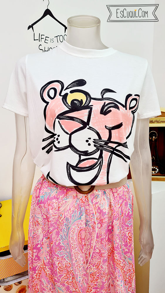 Camiseta – Pantera Rosa