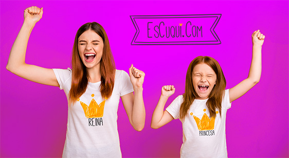 Camiseta – Reina y Princesa